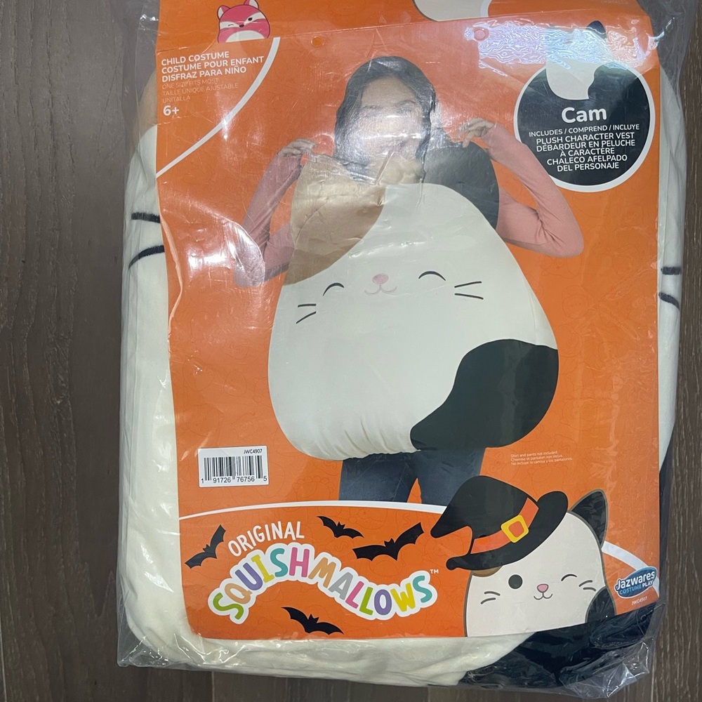 Jazwares original Squishmallows Cam child costume. NWT one size - Picture 2 of 3